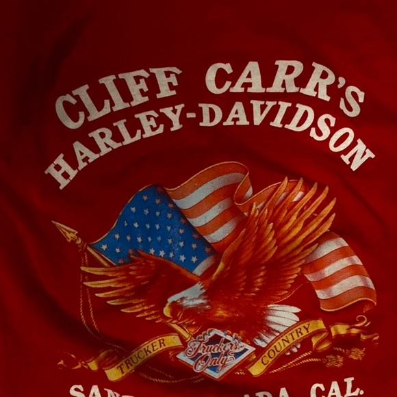 3D emblem "Harley Davidson" graphic t-shirt - Picture 4 of 6